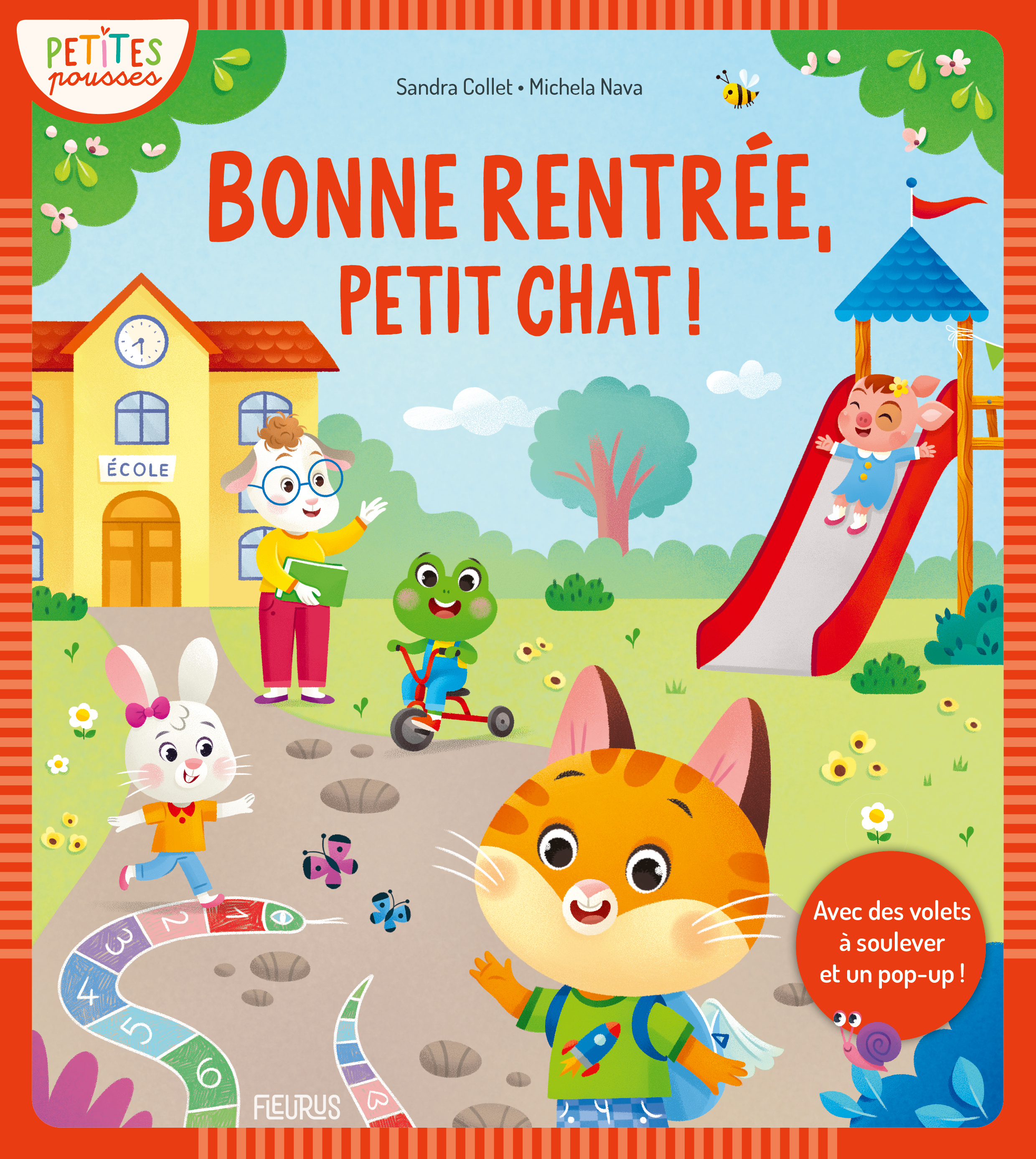Bonne rentrée, petit chat ! - Sandra Collet - FLEURUS