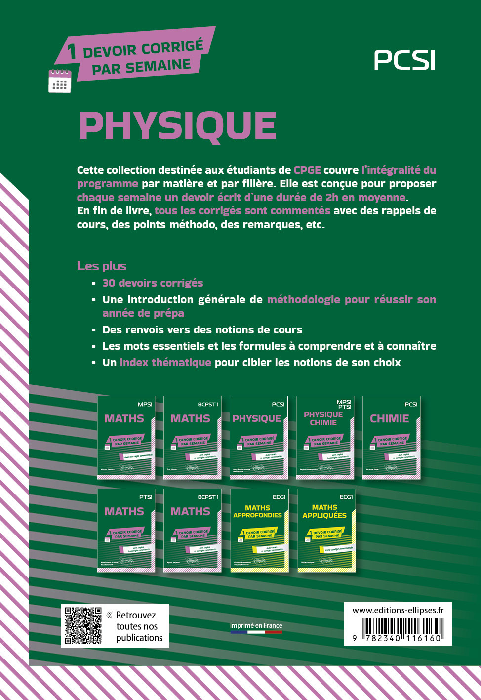 Physique. PCSI - Malik Kourdi, Hugo Rondin-Khouya - ELLIPSES