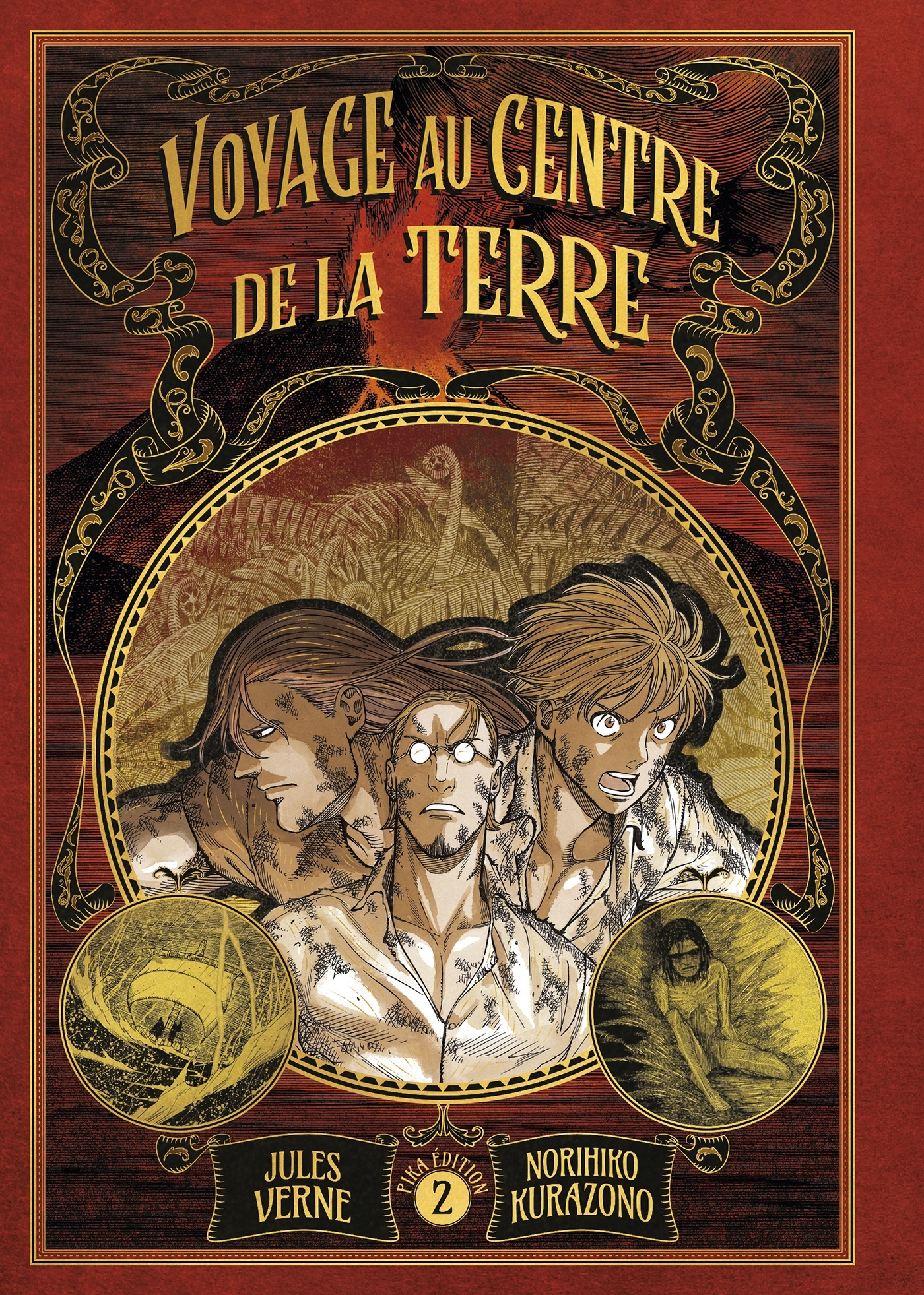 Voyage au centre de la Terre T02 - Jules Verne - PIKA