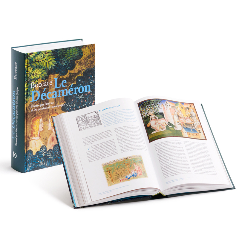 Le Décaméron de Boccace illustré par l auteur et les peintres de son époque - Giovanni Boccace - DIANE SELLIERS