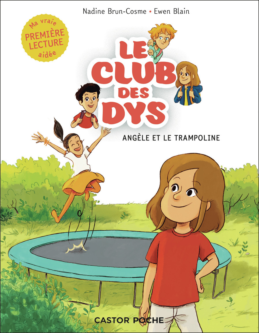 Angèle et le trampoline - Ewen Blain, Nadine BRUN-COSME - PERE CASTOR