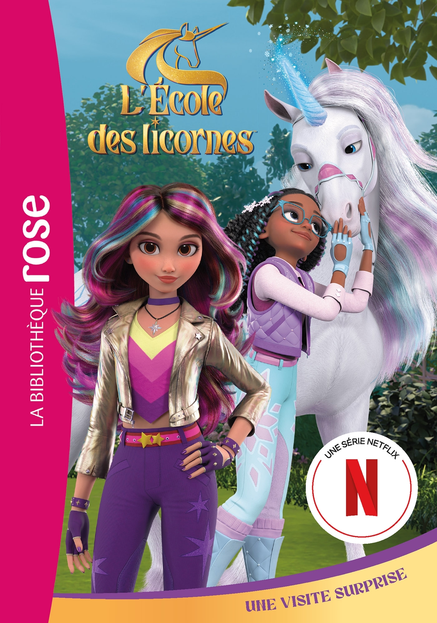 L'école des Licornes (La série TV), Tome 13 - Une visite surprise -   - HACHETTE JEUN.