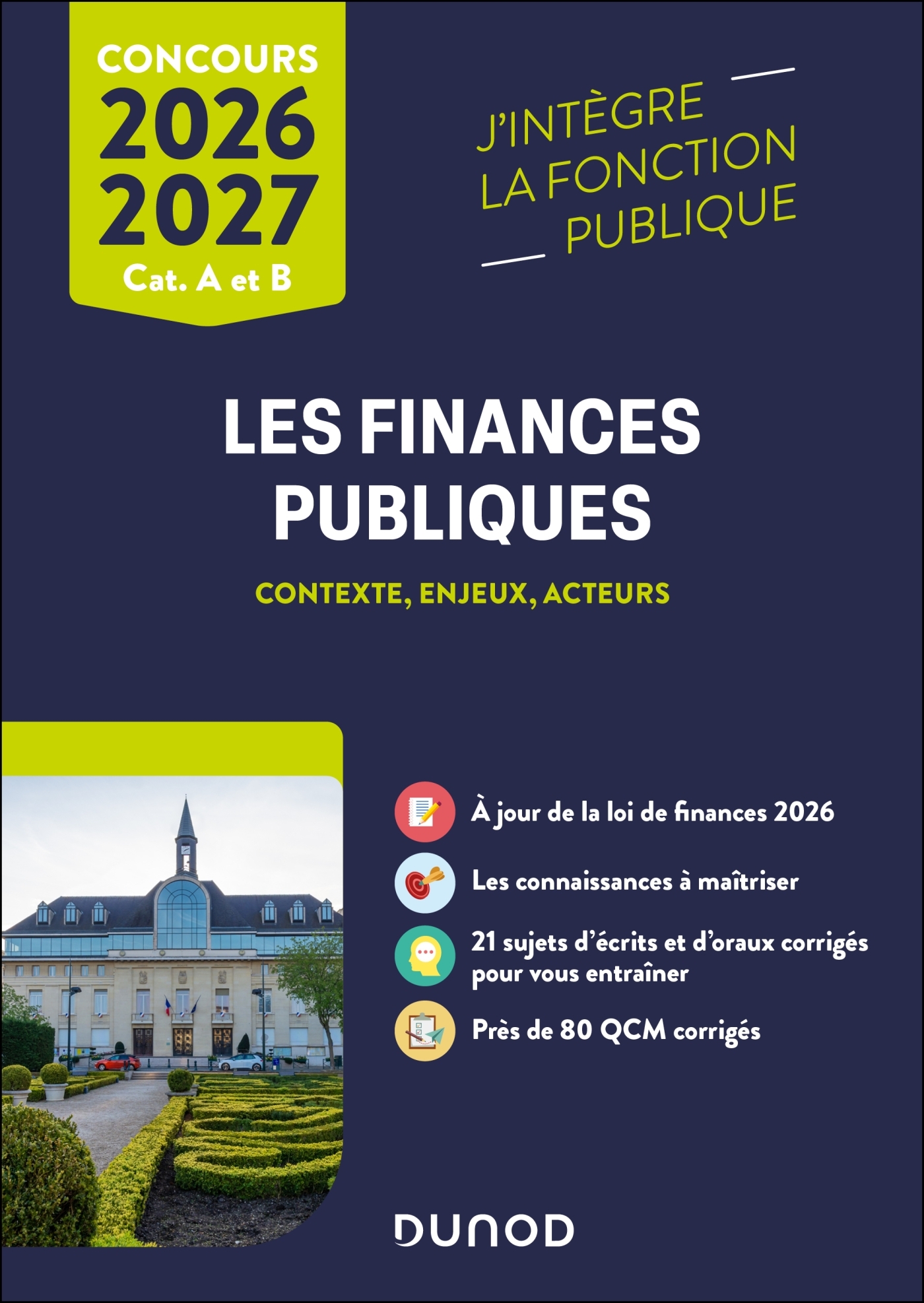 Les finances publiques 2026-2027 - Philippe Boucheix - DUNOD