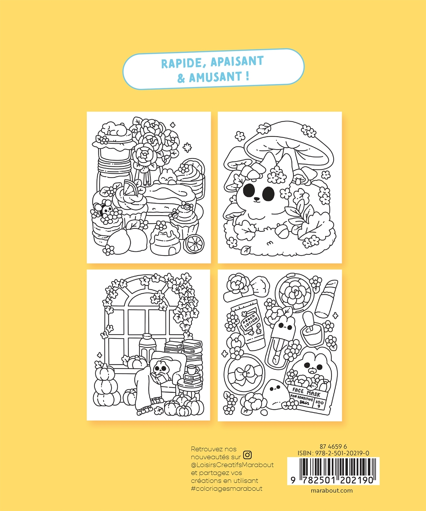 Mon petit monde à colorier - Cute 'n Cosy -  ZENNY ABANALES, Zenny Abanales - MARABOUT