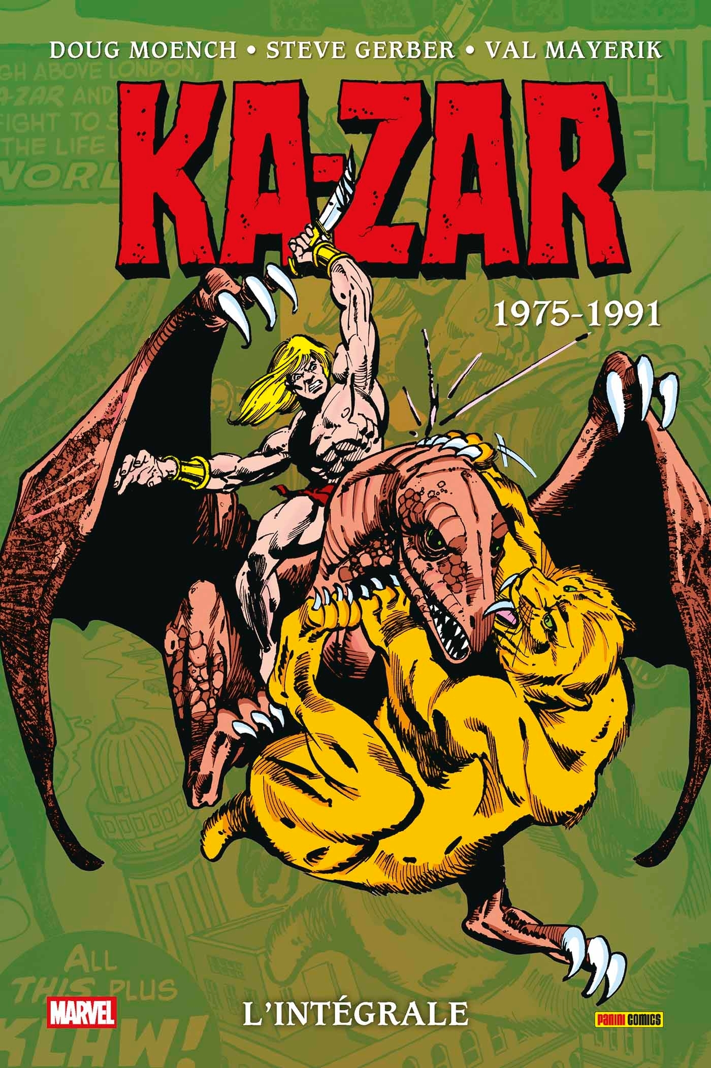 Ka-zar : L'intégrale 1975-1991 (T04) - Doug Moench, Steve Gerber - PANINI