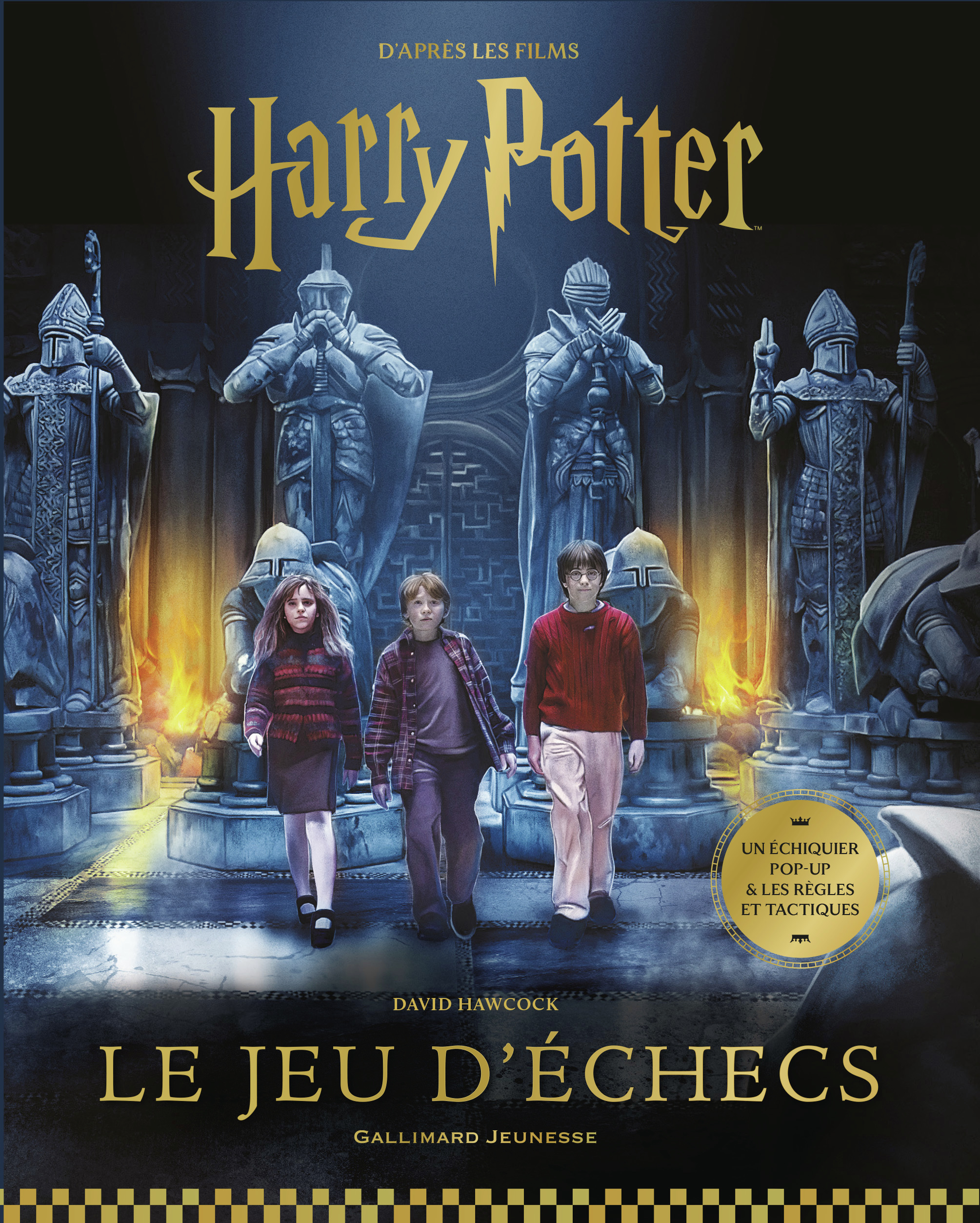Harry Potter - Le Jeu d'échecs -  COLLECTIFS JEUNESSE,  Collectif, David Hawcock - GALLIMARD JEUNE