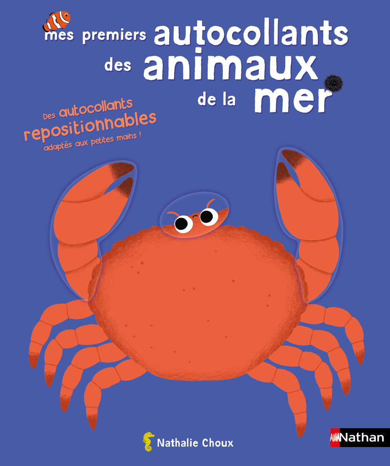 Mes premiers autocollants des animaux de la mer -  - NATHAN
