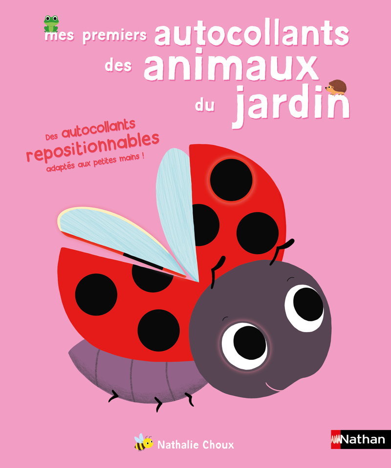 Mes premiers autocollants des animaux du jardin -  - NATHAN