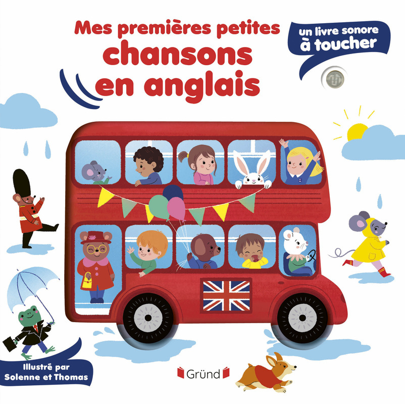 Mes premières petites chansons en anglais - Chantal Janisson,  L'Air Mobile, Yasmin Shah, Luce Dauthier - GRUND