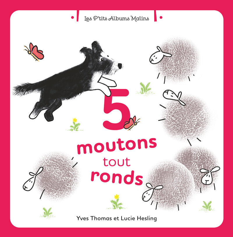 5 moutons tout ronds - Yves Thomas, Lucie Hesling - ECOLE VIVANTE