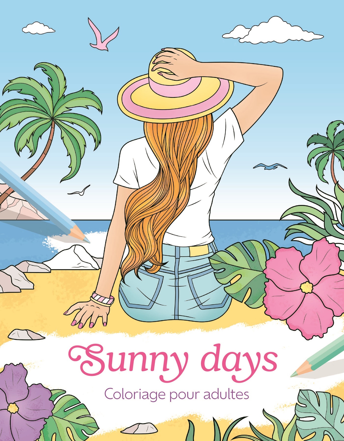 Sunny days - Coloriage pour adultes -  Collectif - CHANTECLER