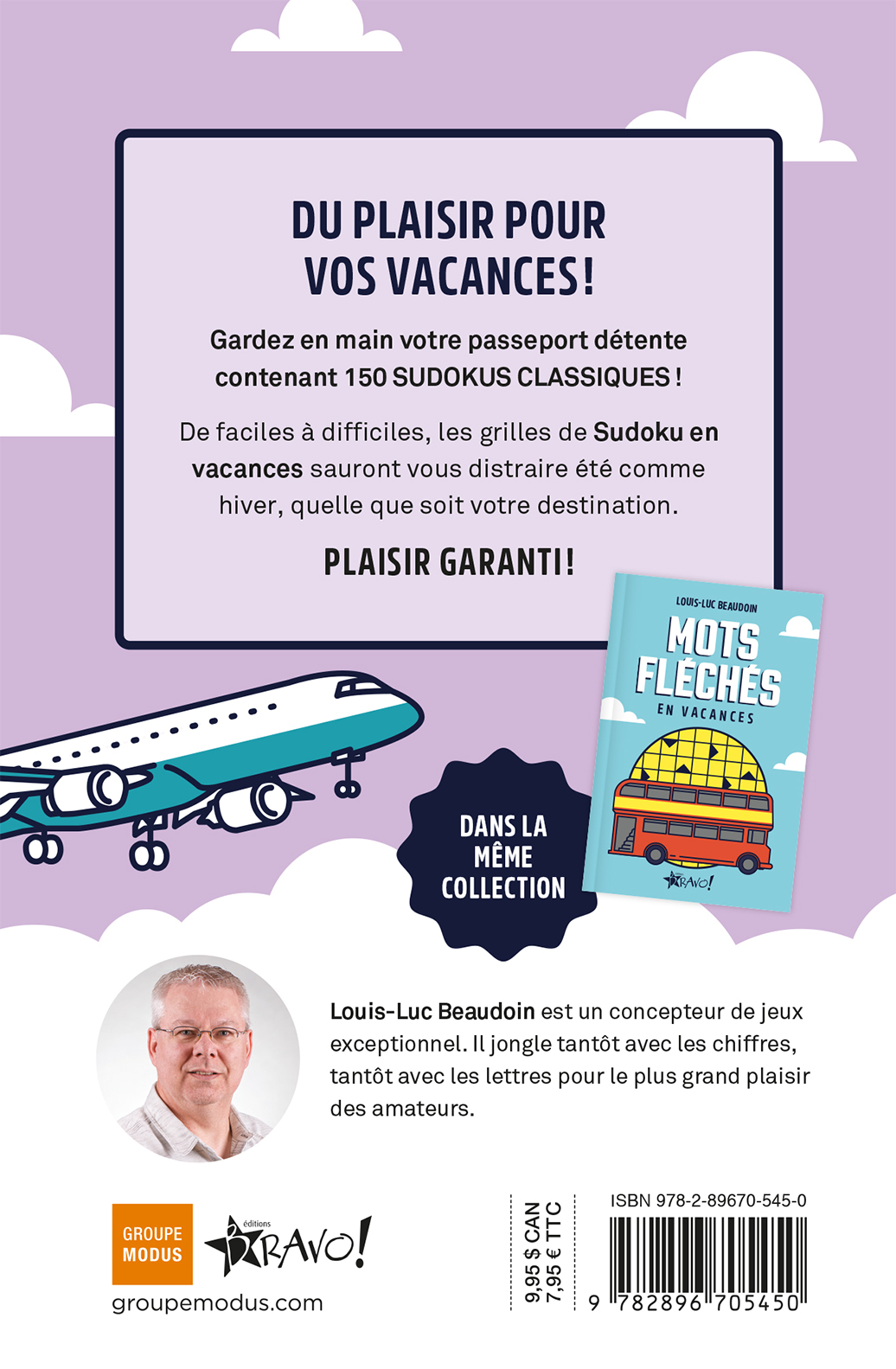 Sudoku - En vacances - Louis-Luc Beaudoin - BRAVO