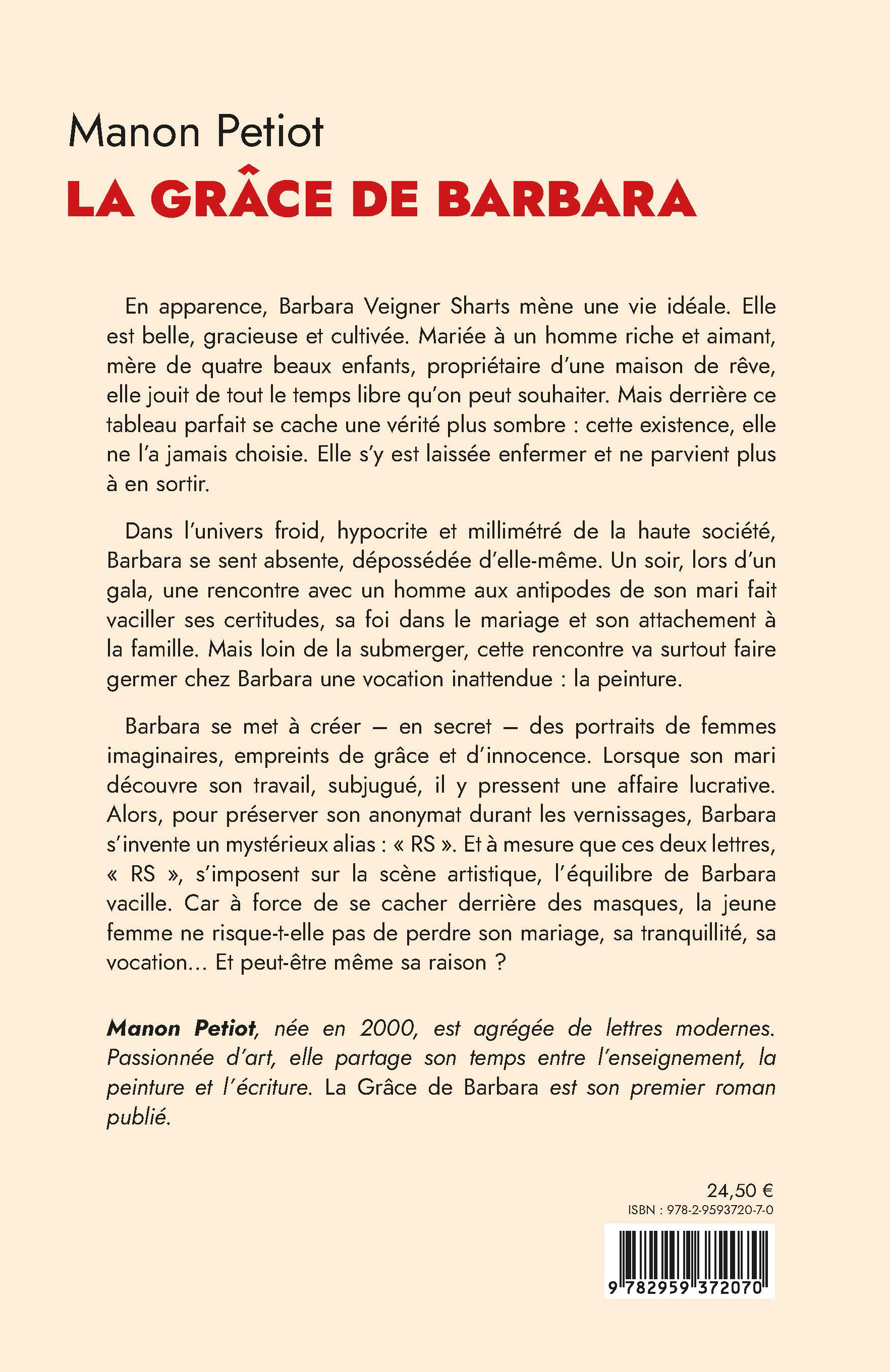 La Grâce de Barbara - Manon Petiot - LA GIBERNE