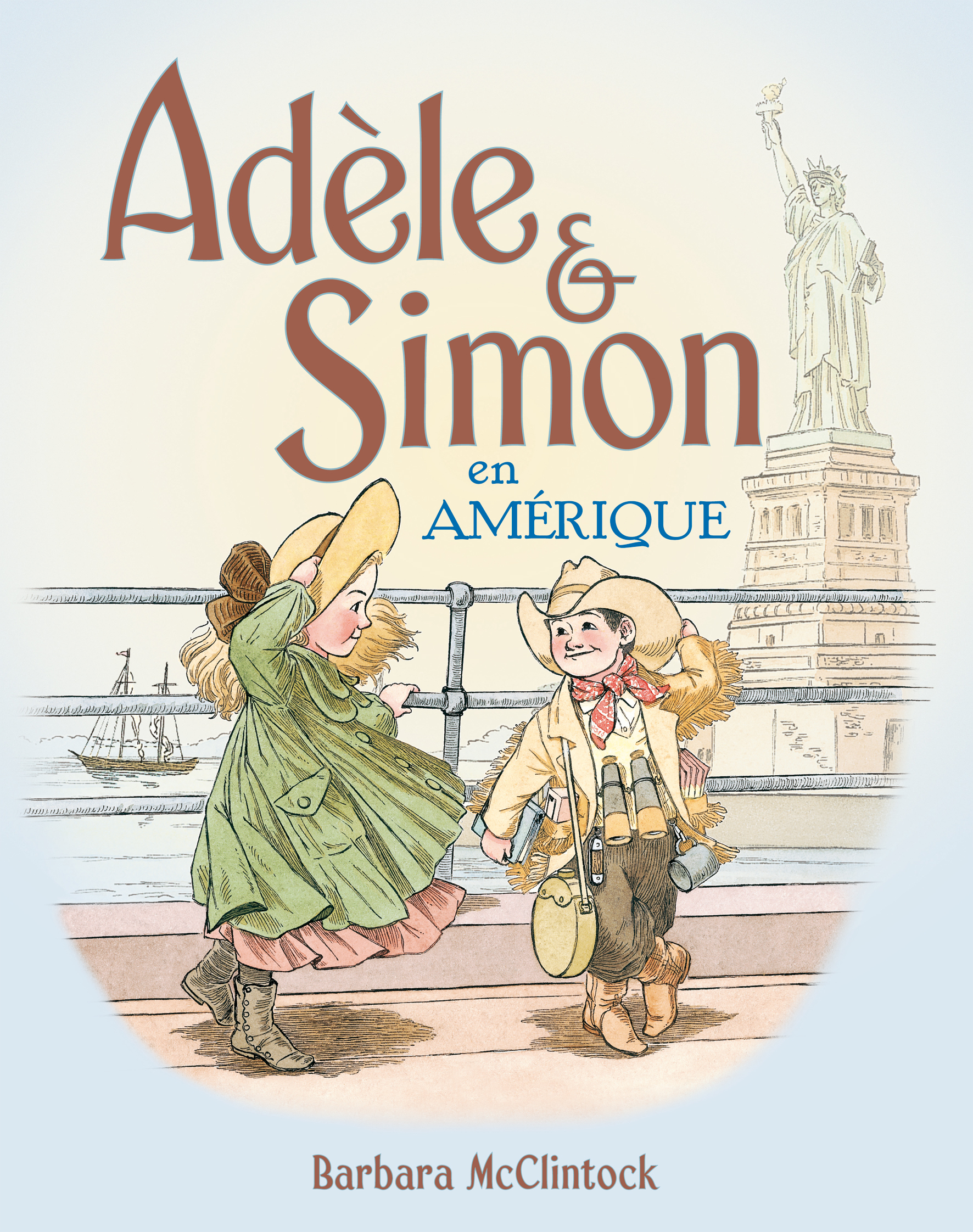 Adèle et Simon en amérique - Barbara Mcclintock - CIRCONFLEXE