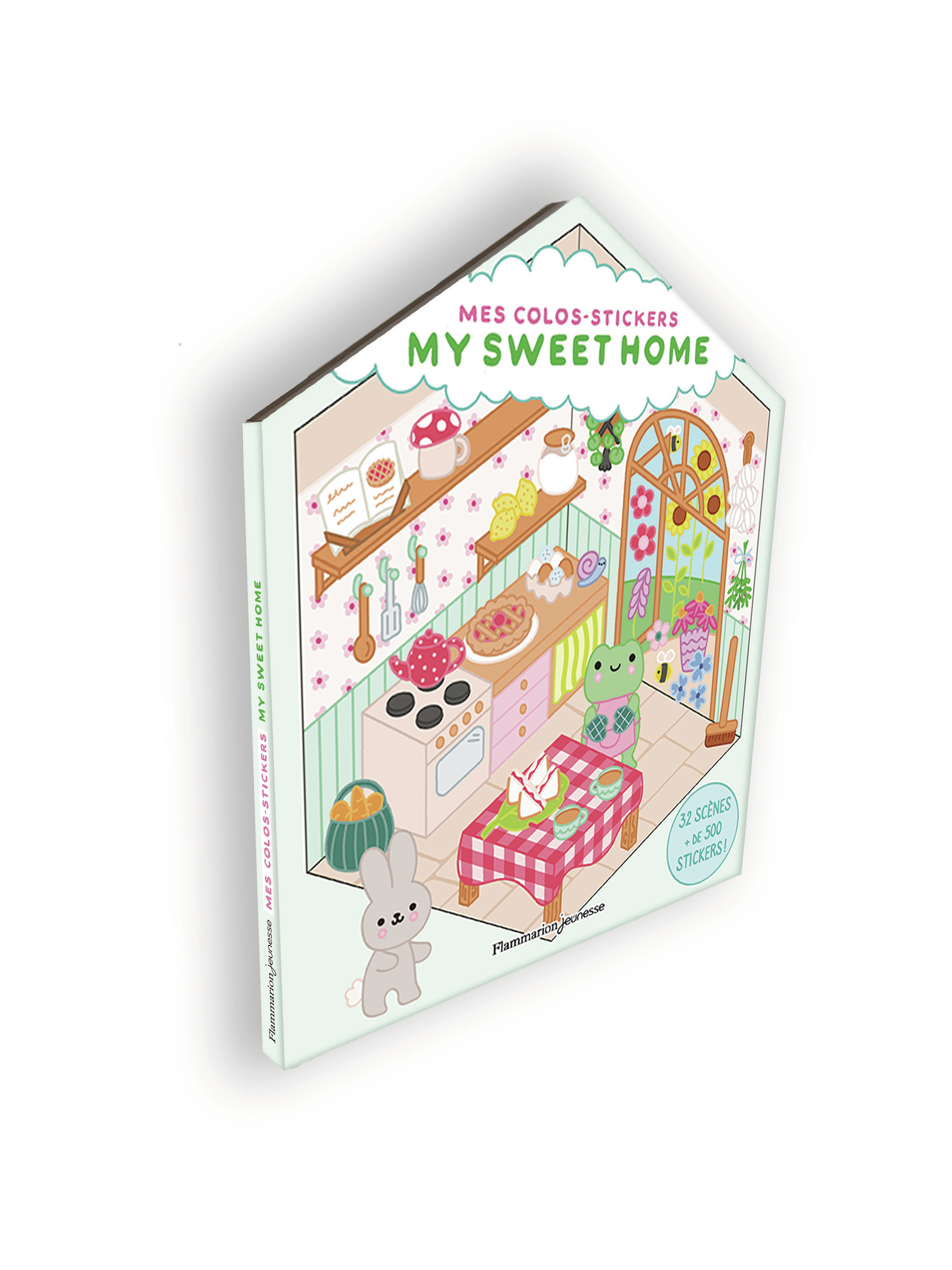 Mes colos-stickers - My sweet home - Holly Hurst, Jing Lau - FLAM JEUNESSE