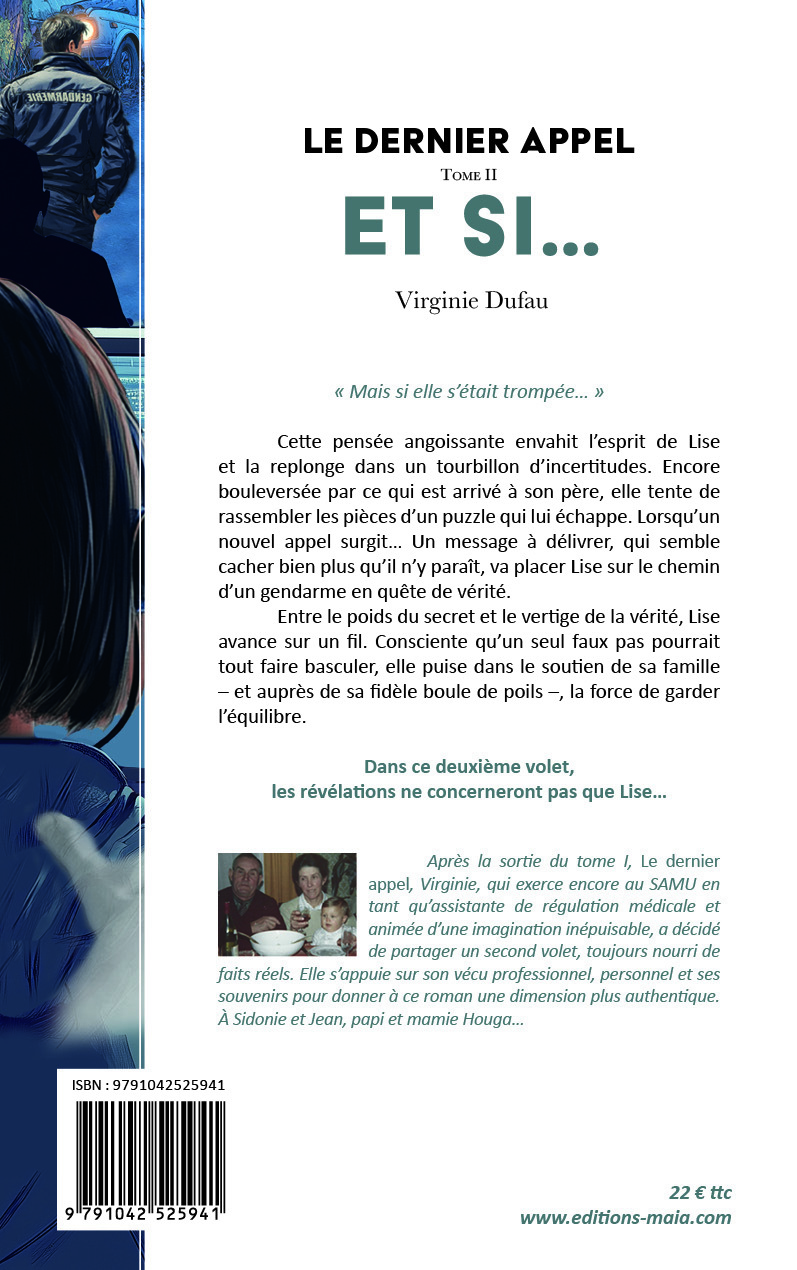Le dernier appel -Tome II - Et si... -  Virginie Dufau - MAIA