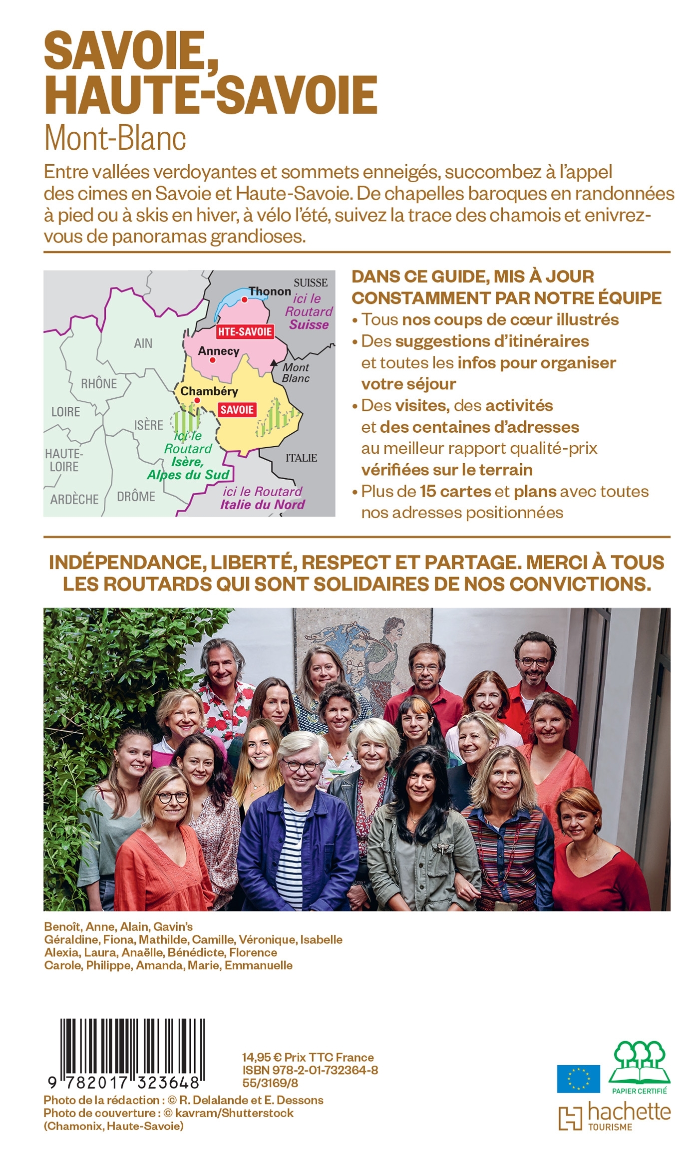 Guide du Routard Savoie, Haute-Savoie 2026/27 - ERICK ALEXANDERSON ROSAS,   - HACHETTE TOURI