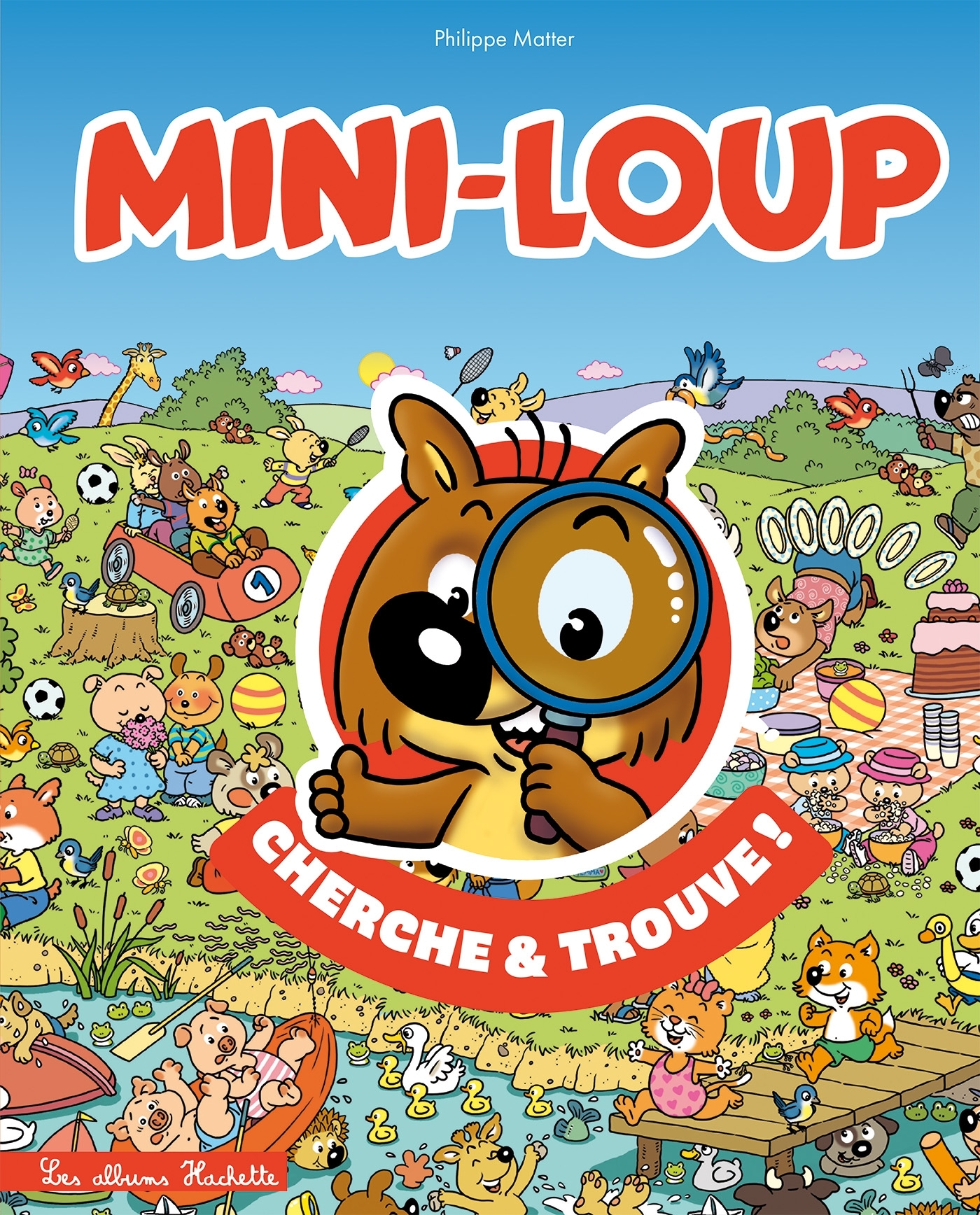 Mini-Loup Cherche et trouve NED - Philippe Matter - HACHETTE ENFANT