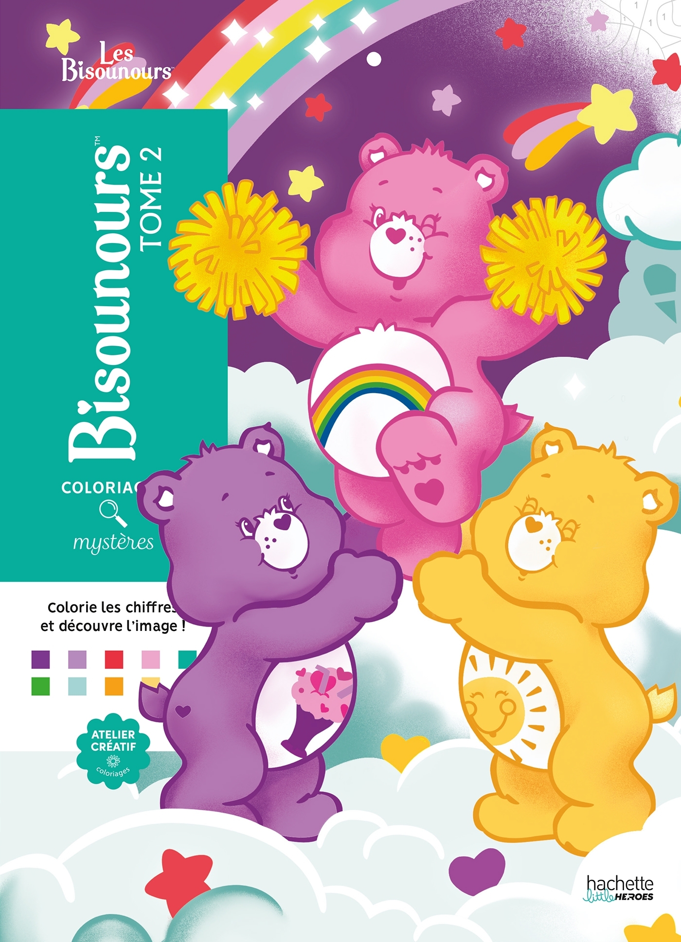 Coloriages Mystères - Bisounours Tome 2 - VARONE EUGENIE - HACHETTE HEROES