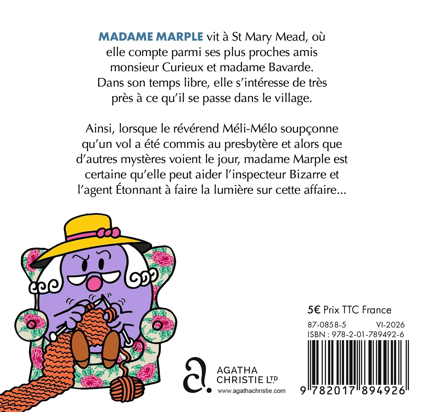 Madame Marple - Mystère au presbytère - Agatha Christie - HACHETTE HEROES