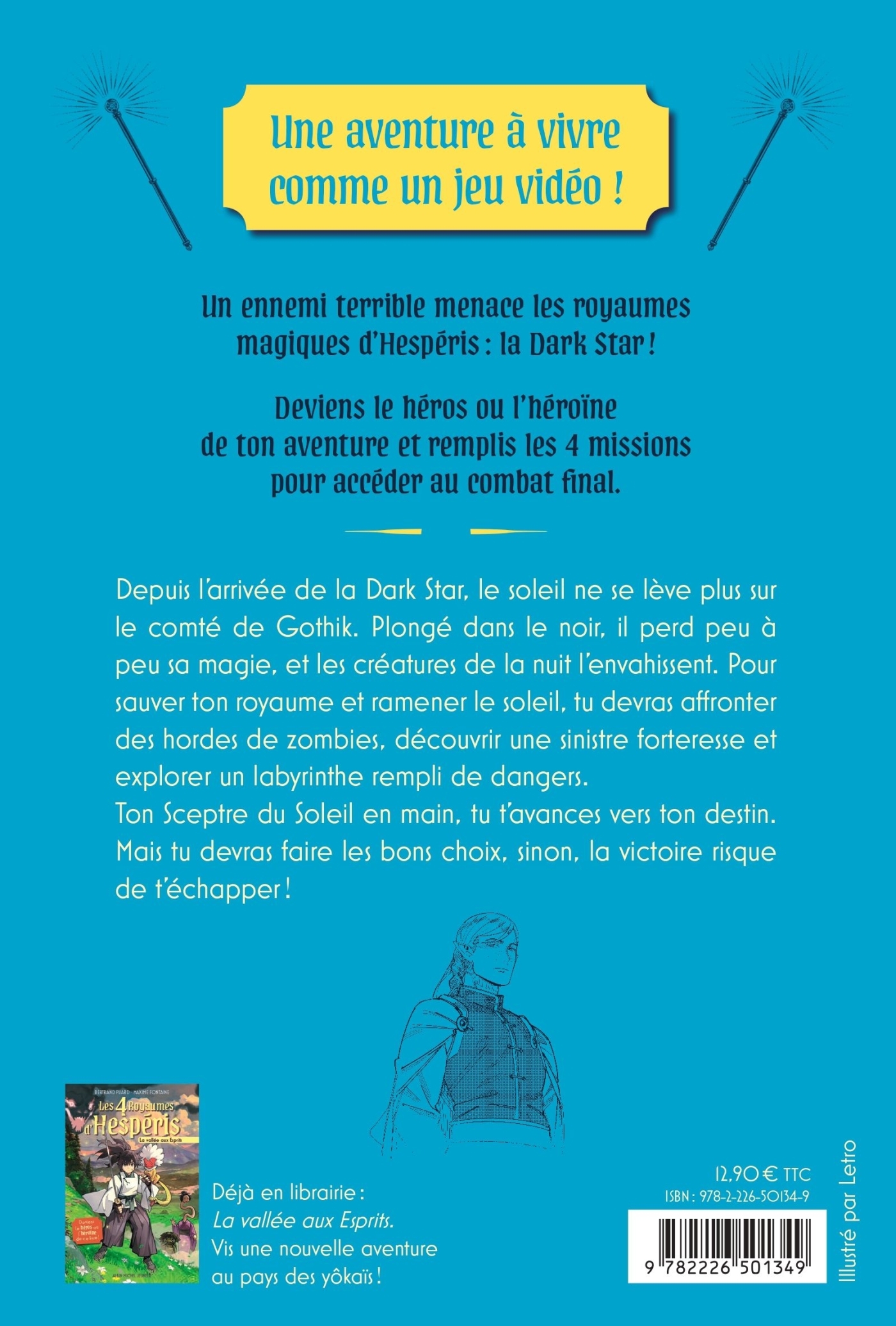 Les Quatre royaumes d'Hespéris - tome 2 - Le Comté de Gothik - Bertrand Puard, Maxime Fontaine - ALBIN MICHEL