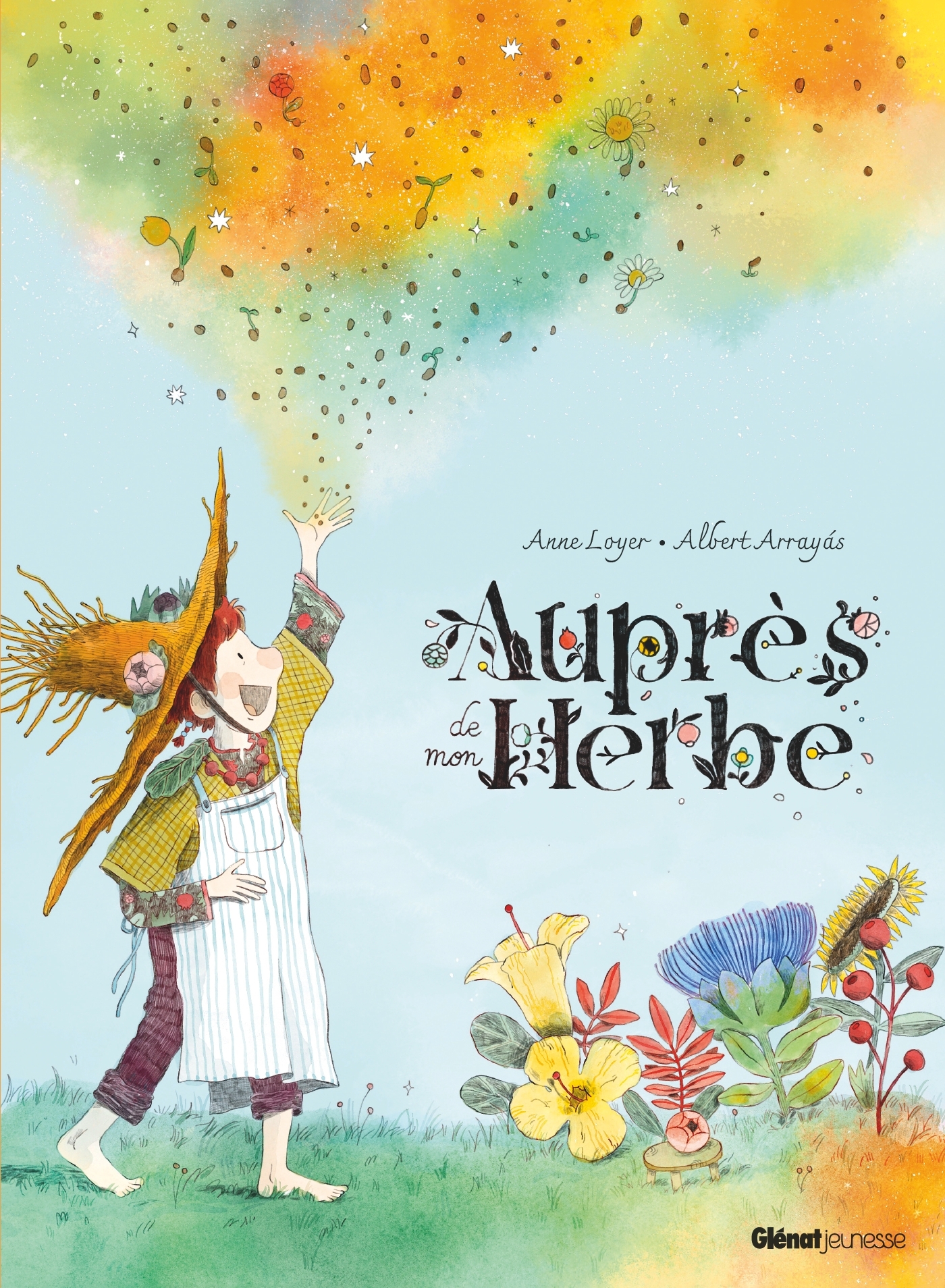 Auprès de mon herbe - Anne Loyer - GLENAT JEUNESSE