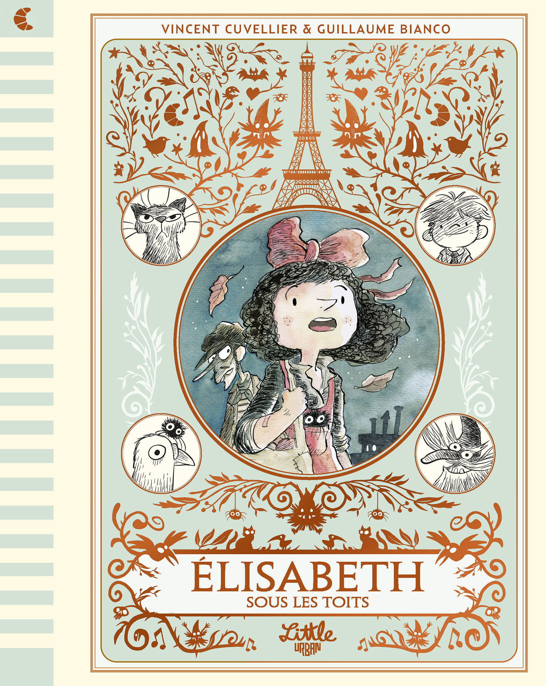 Elisabeth sous les toits -  CUVELLIER Vincent, Vincent Cuvellier - LITTLE URBAN