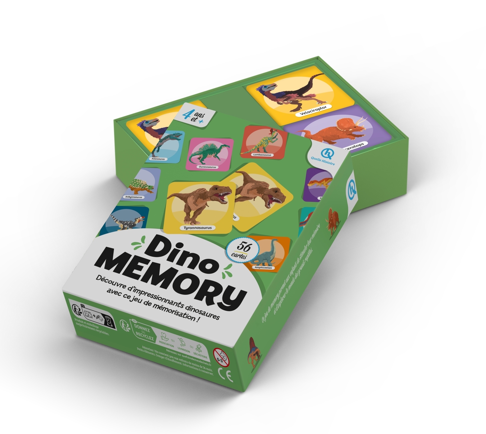 Dino memory -  - QUELLE HISTOIRE