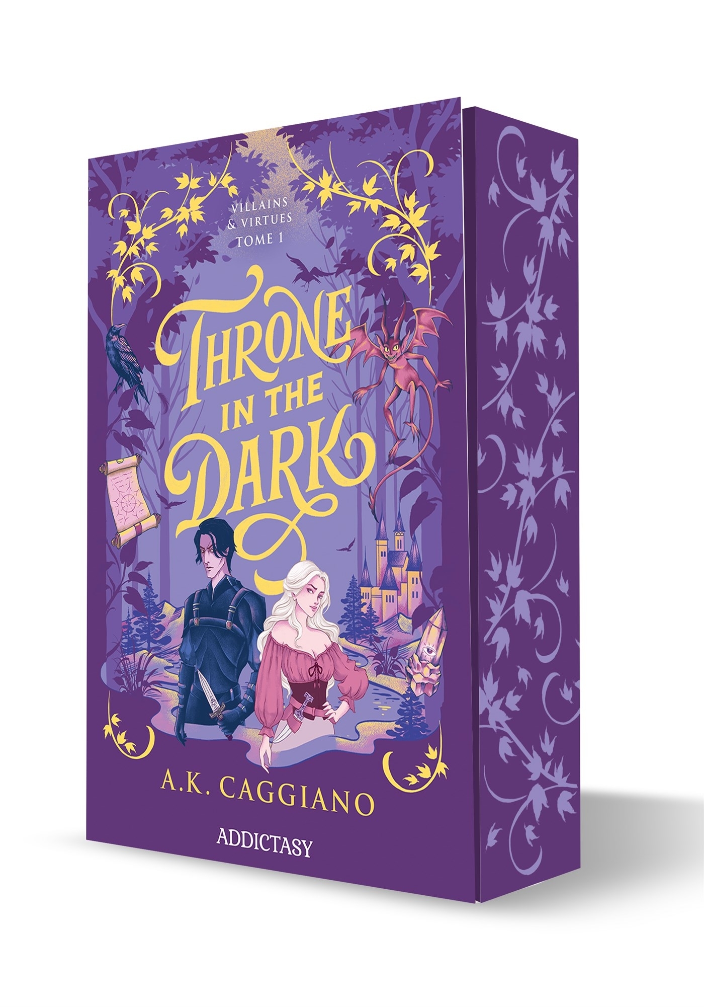 Throne in the Dark Tome 1/3 - A. K. Caggiano - ADDICTASY