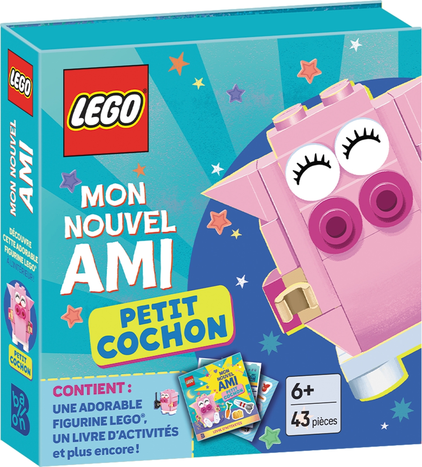 Mon nouvel ami LEGO - Petit cochon -  - BALLON