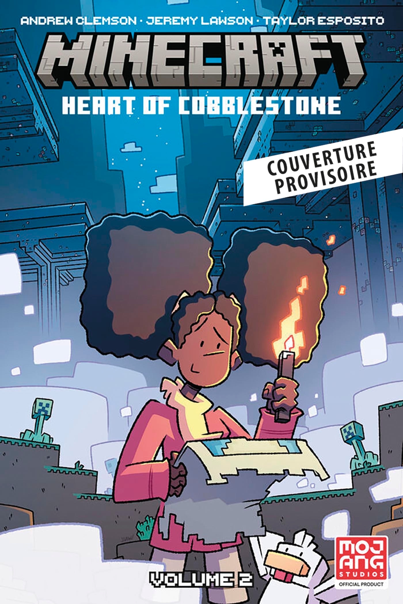 Minecraft la BD officielle - Coeur de bloc T02 - Andrew Clemson - PANINI