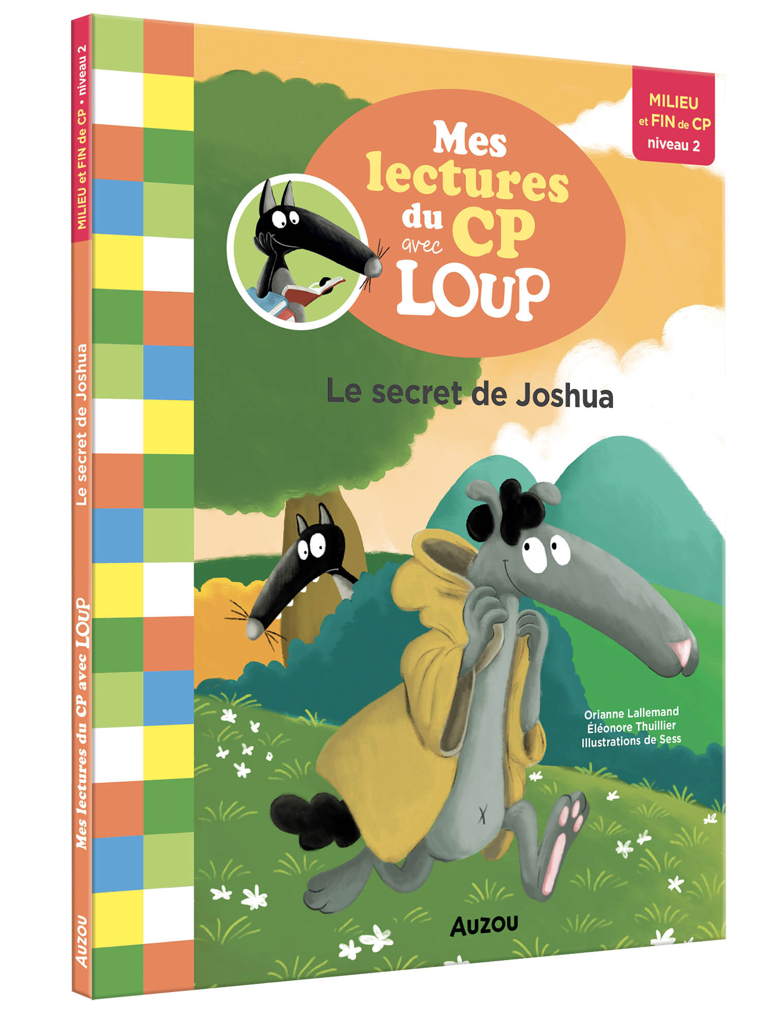 MES LECTURES DU CP AVEC LOUP - LE SECRET DE JOSHUA - Orianne LALLEMAND, Sess BOUDEBESSE - AUZOU