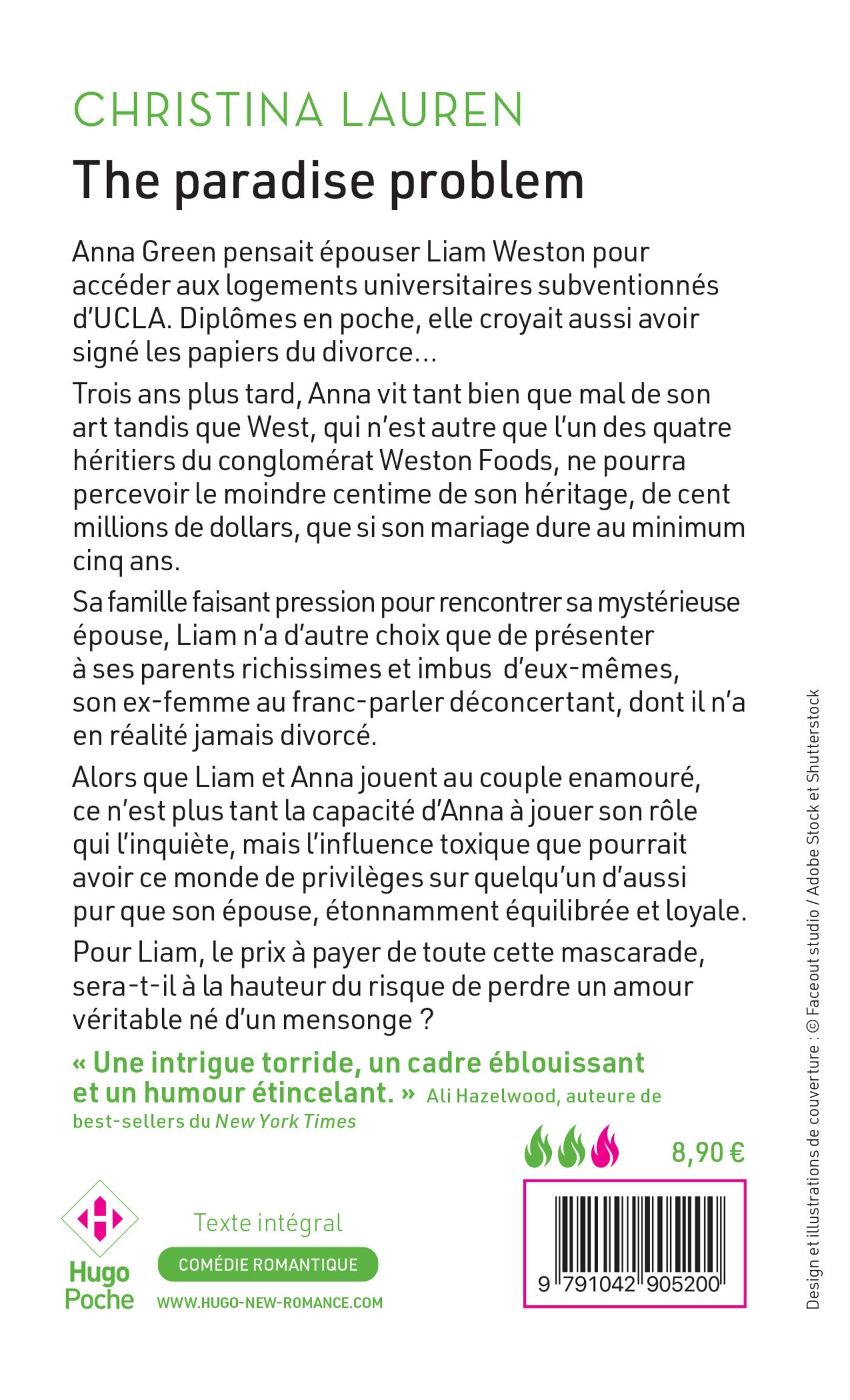 The paradise problem - Version française - Christina Lauren - HUGO POCHE