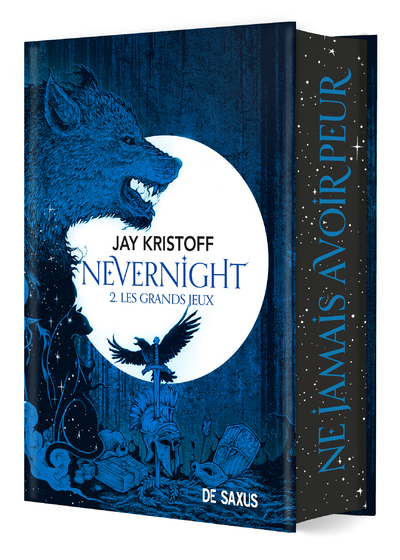 Nevernight - Dark Edition - Tome 02 Les Grands Jeux (relié collector) - Jay Kristoff - DE SAXUS