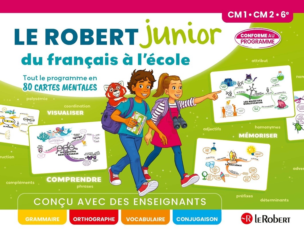 Le Robert junior du français à l'école - CM1 CM2 6e -  Collectif, Marion Charreau - LE ROBERT