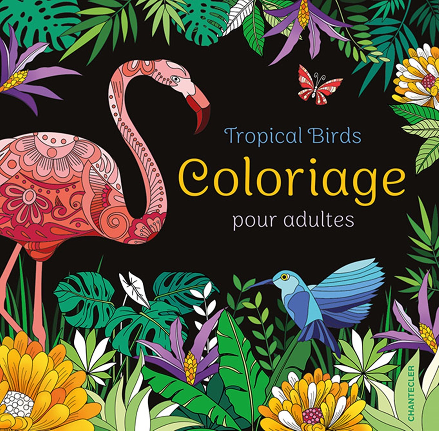 Tropical Birds - Coloriage pour adultes - PETRA THEISSEN, PETRA, Petra Theissen - CHANTECLER