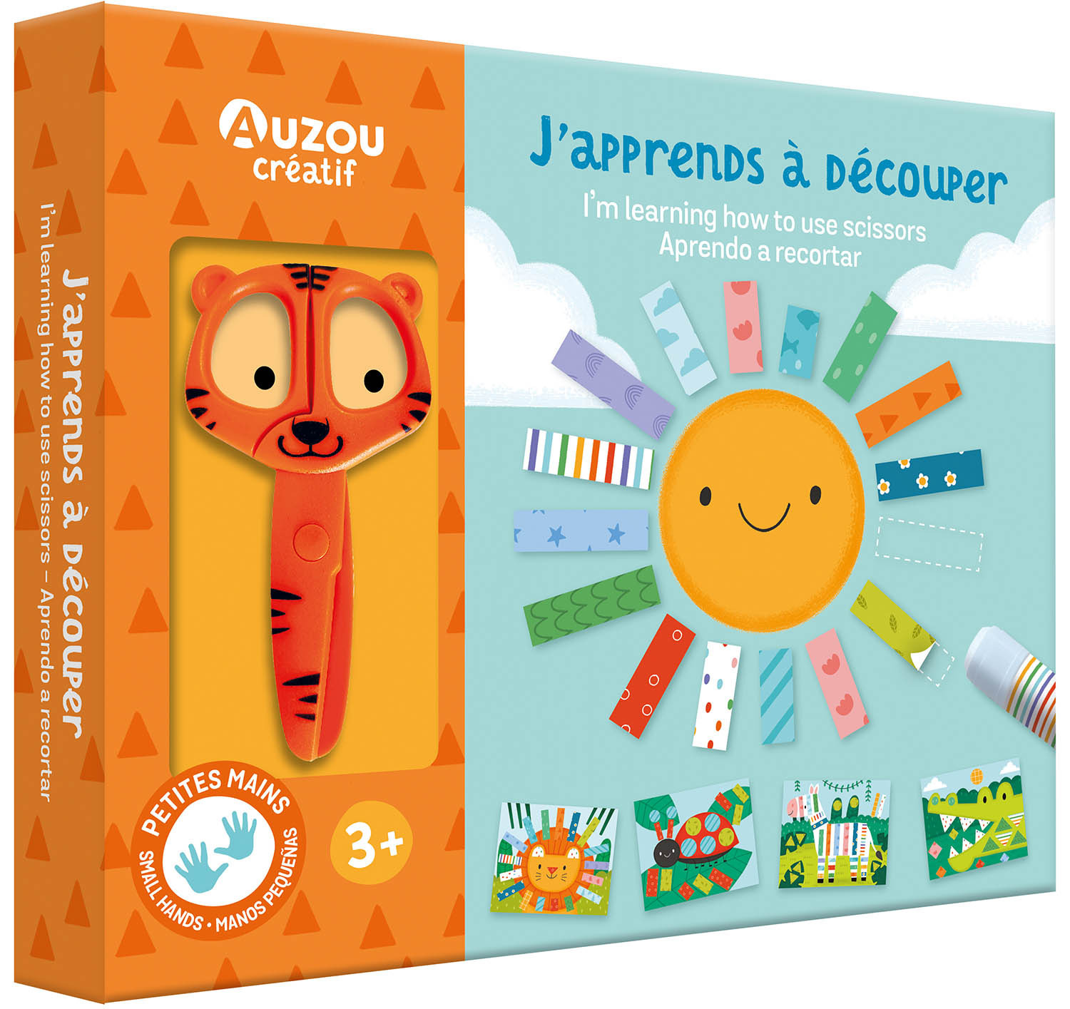 Mon coffret d'artiste - J'apprends à découper - PASSCHIER ANDY - AUZOU