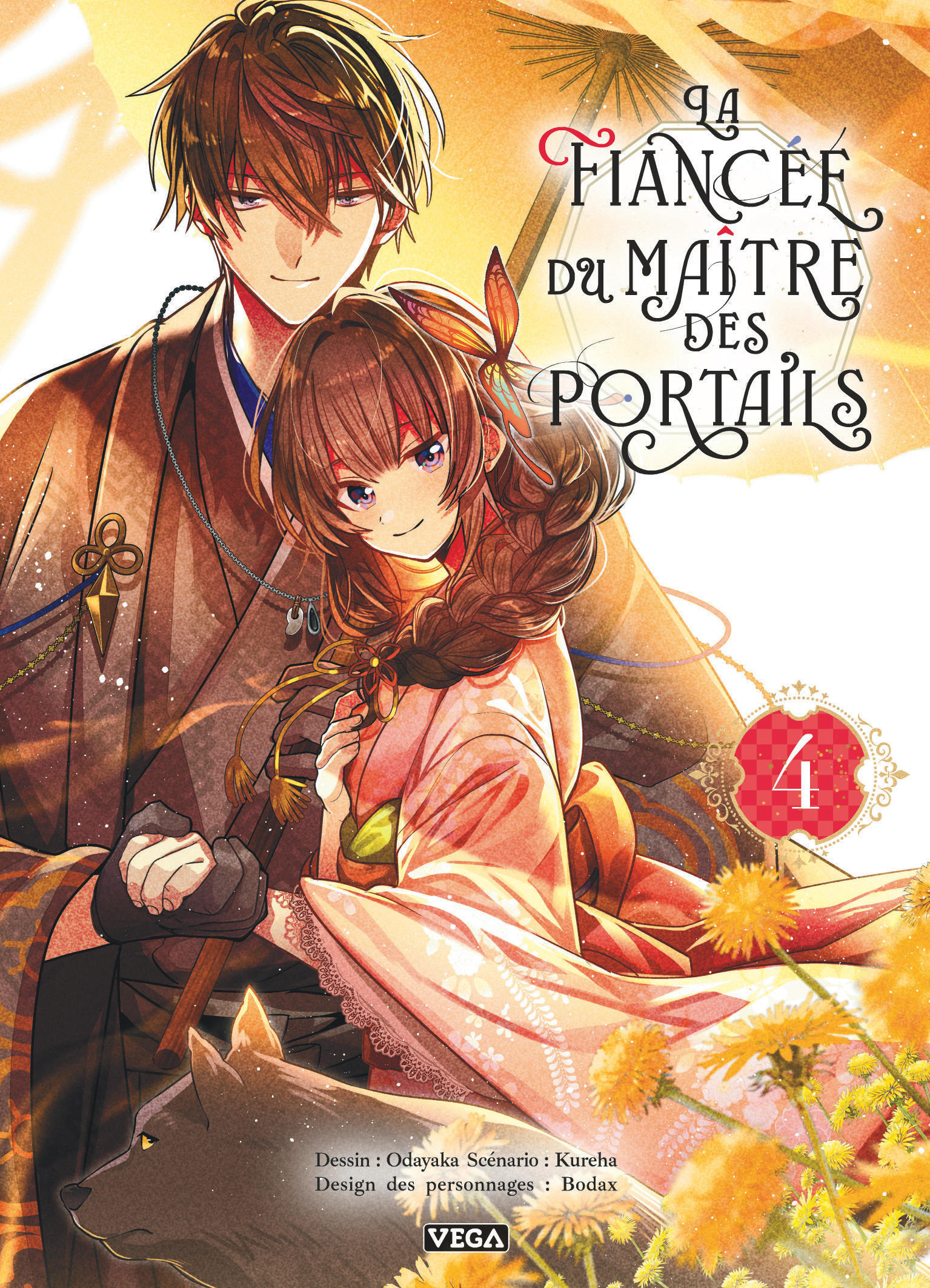 La Fiancée du maître des portails - Tome 4 -  Kureha - VEGA DUPUIS