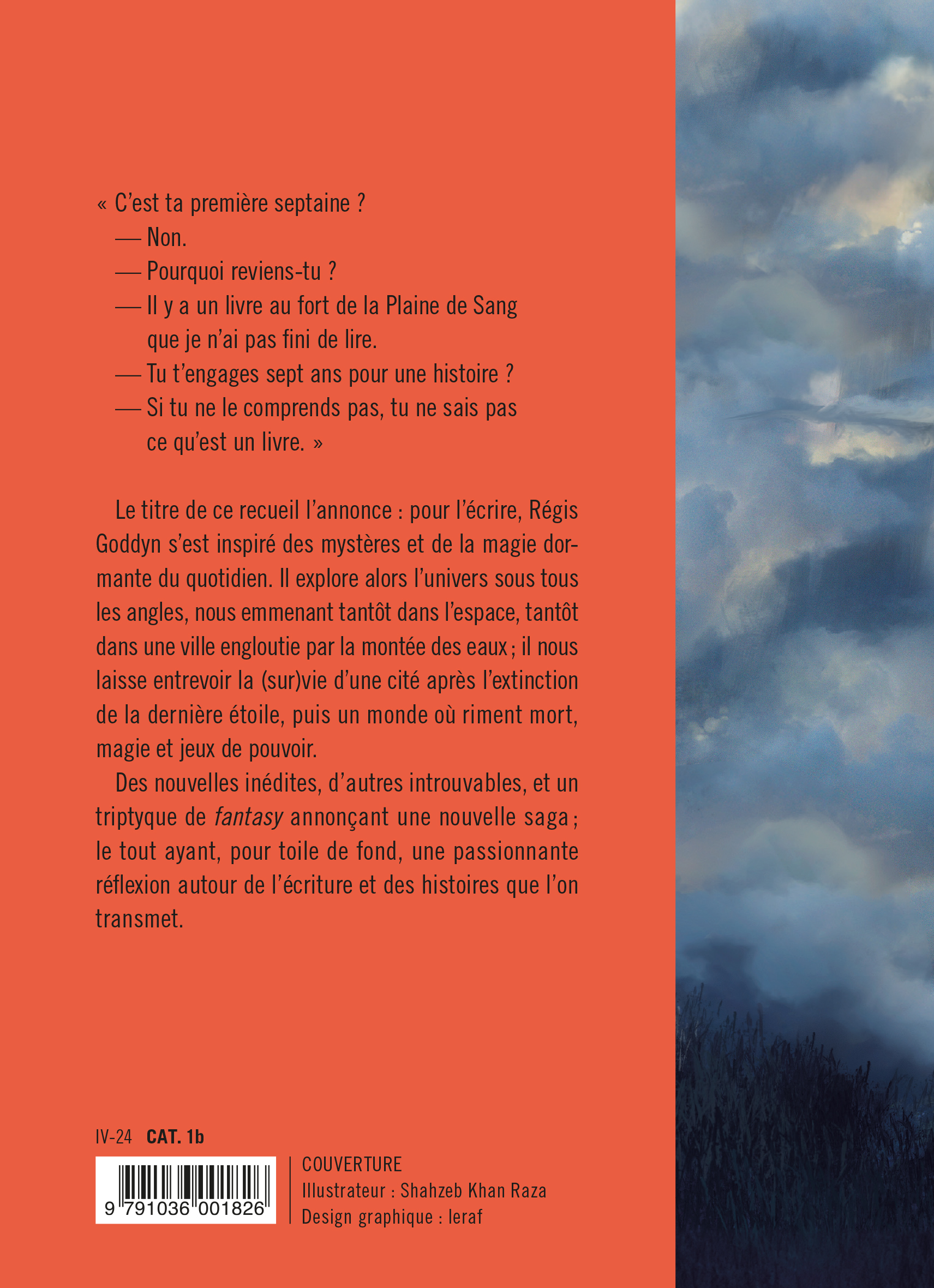 D'où viennent les nuages - Régis Goddyn - ATALANTE