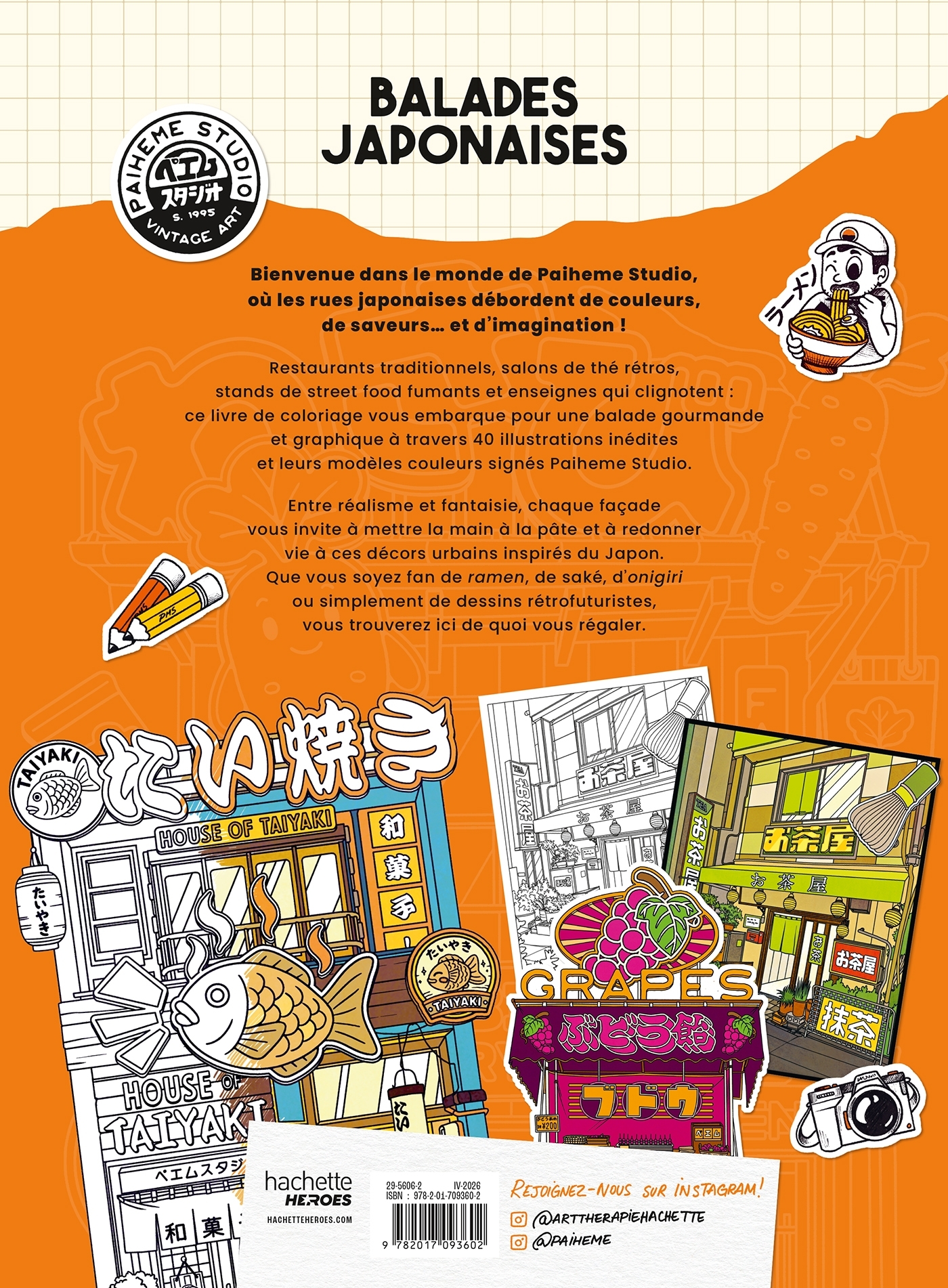Balades japonaises - PAIHEME - HACHETTE HEROES