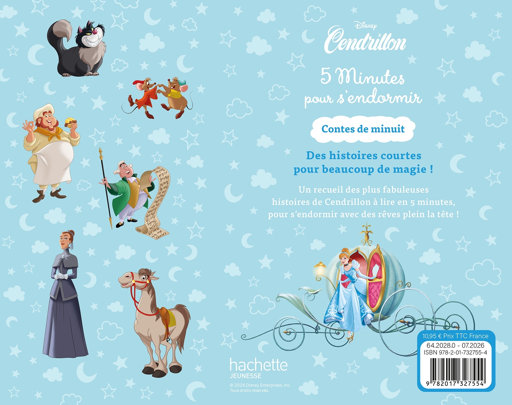 CENDRILLON - 5 Minutes pour s'endormir - Disney Princesses -  Disney - DISNEY HACHETTE