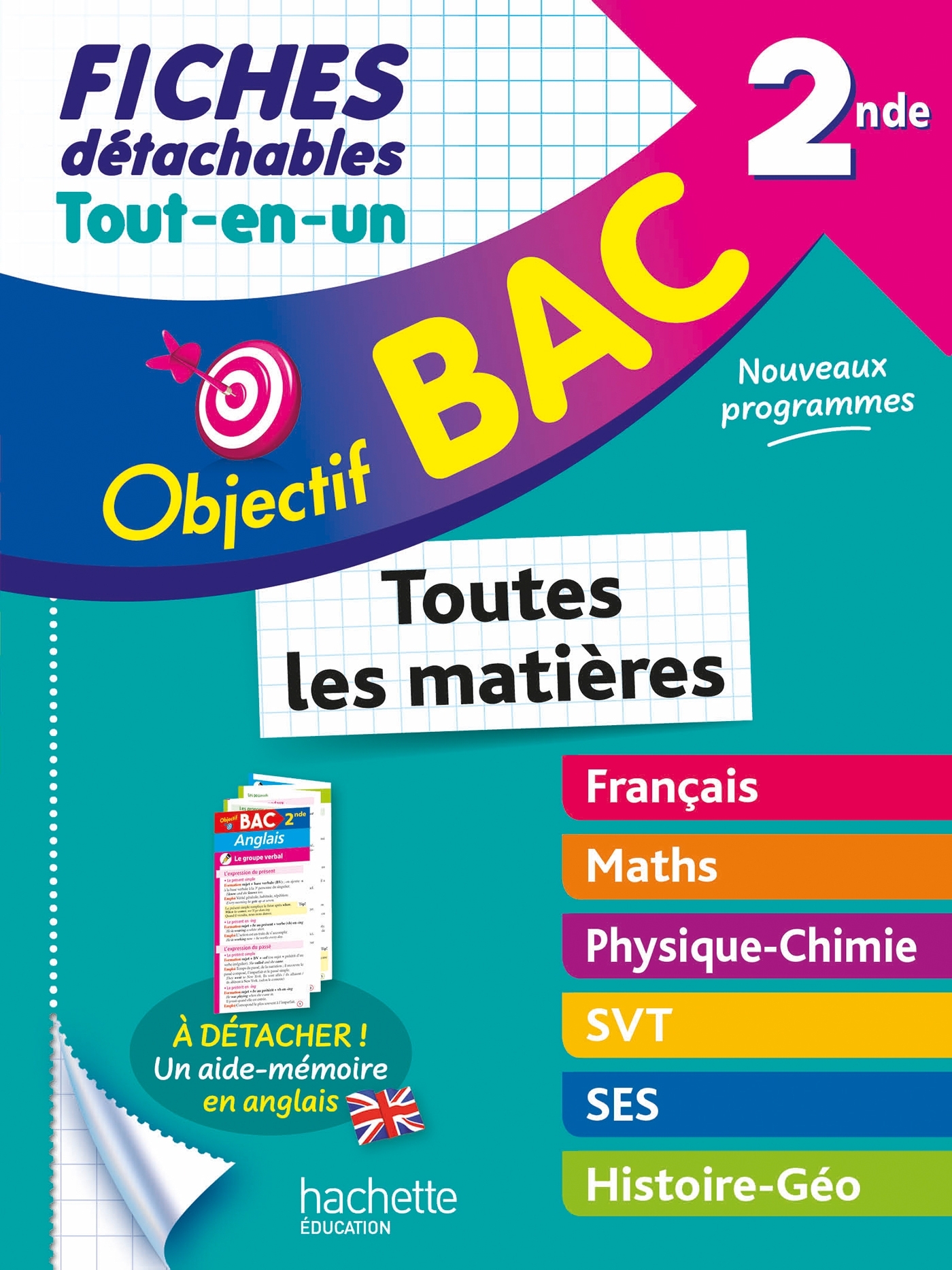 Objectif BAC Fiches détachables Tout-en-un 2nde - Philippe Ropital, David Mourey, Carole Amsellem - HACHETTE EDUC