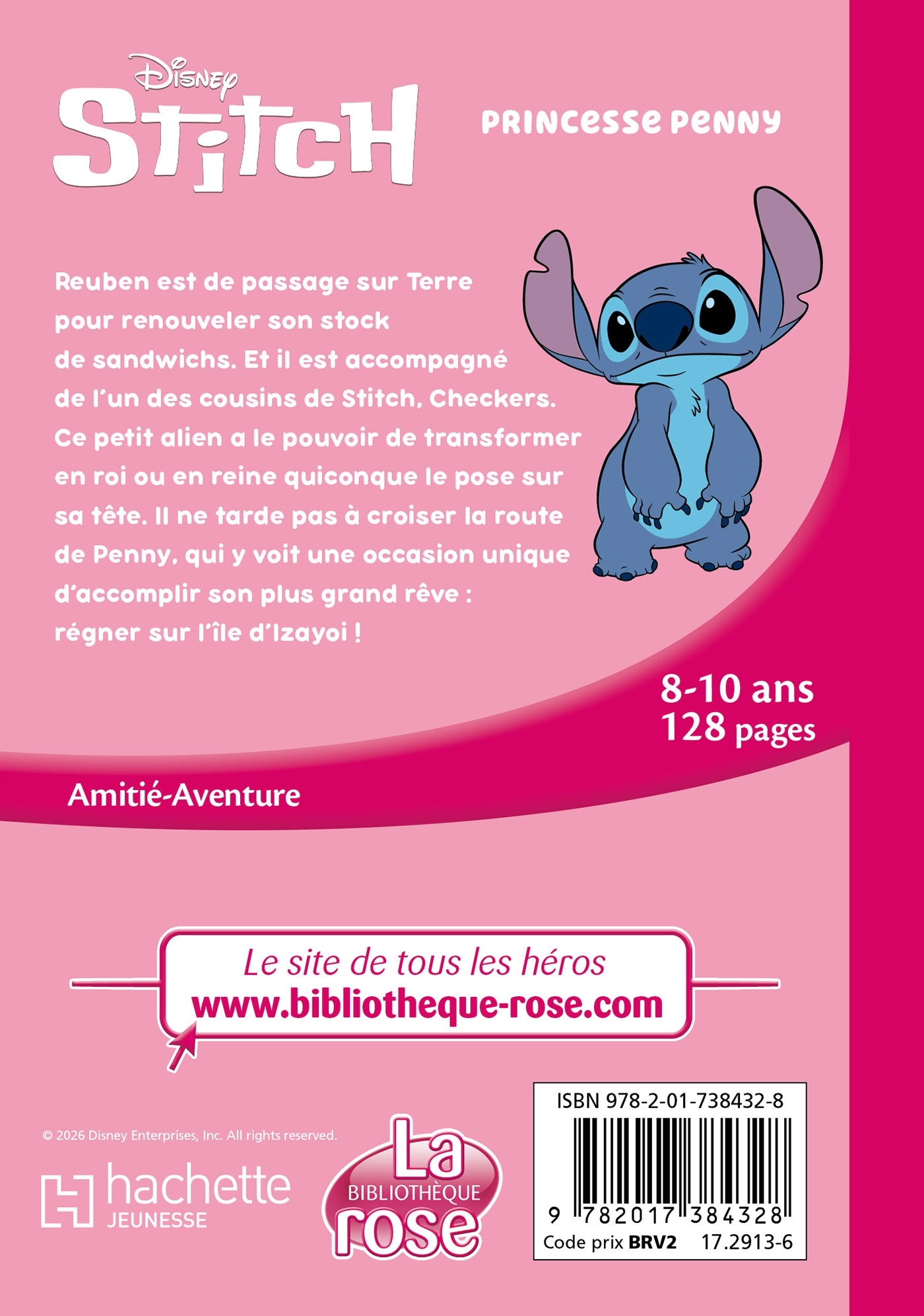 Stitch !, Tome 26 - Princesse Penny -  Disney - HACHETTE JEUN.