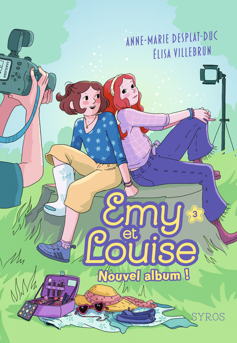 Emy et Louise - Tome 03 - Nouvel album ! - Tome 03 - Anne-Marie Desplat, Elisa Villebrun, Anne-Marie Desplat-Duc - SYROS JEUNESSE