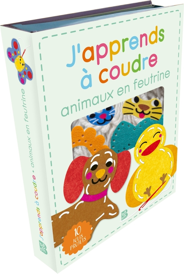 J'apprends à coudre - Animaux en feutrine -  - BALLON