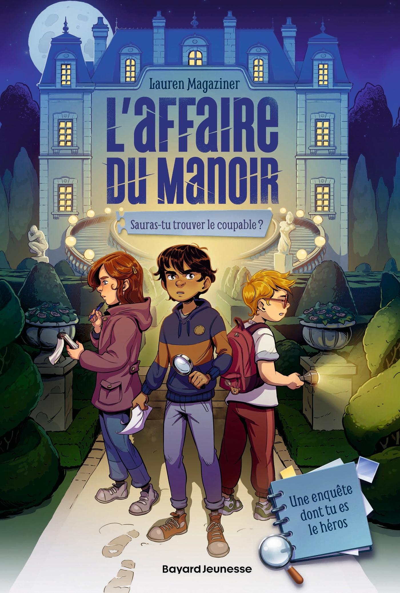 Les nouveaux détectives, Tome 01 - Lauren Magaziner - BAYARD JEUNESSE