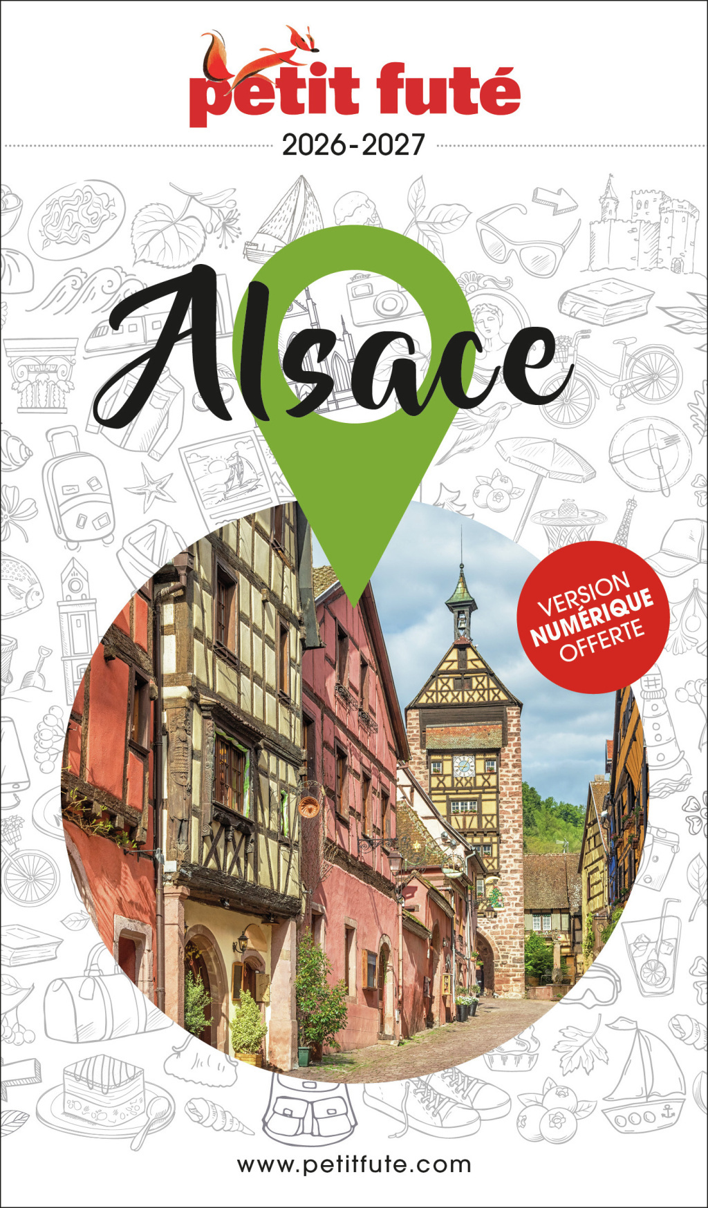 Guide Alsace 2026 Petit Futé -  Auzias d. / labourdette j. & alter, Dominique Auzias, Jean-Paul Labourdette - PETIT FUTE