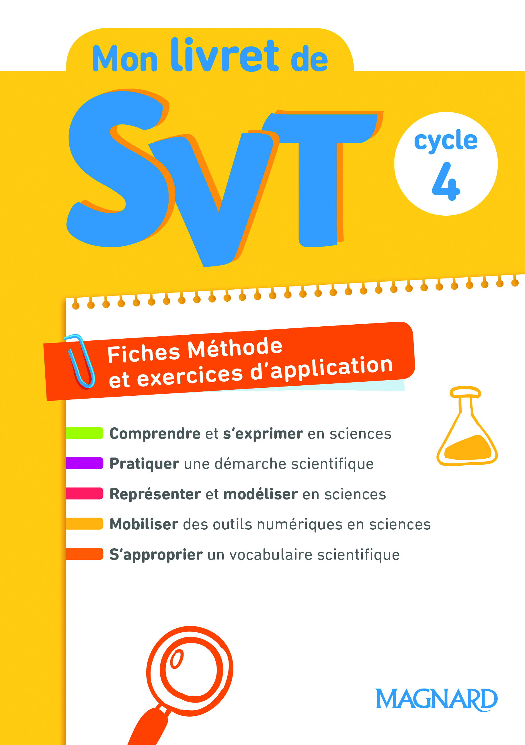 Mon livret de SVT Cycle 4 (2018) - Rebecca Gaudenti - MAGNARD