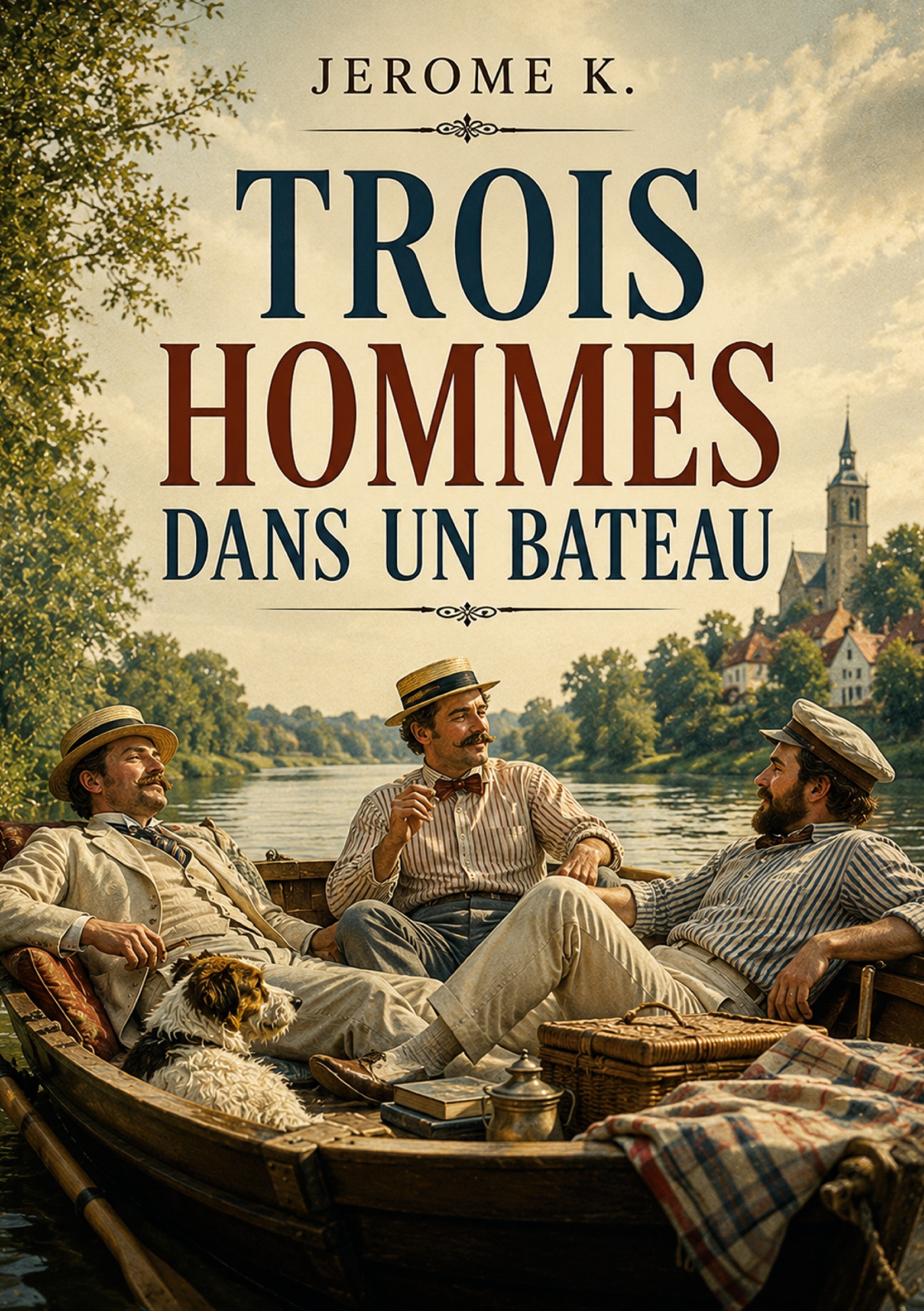 Trois hommes dans un bateau - Jerome K., Jerome K. Jerome - CULTUREA