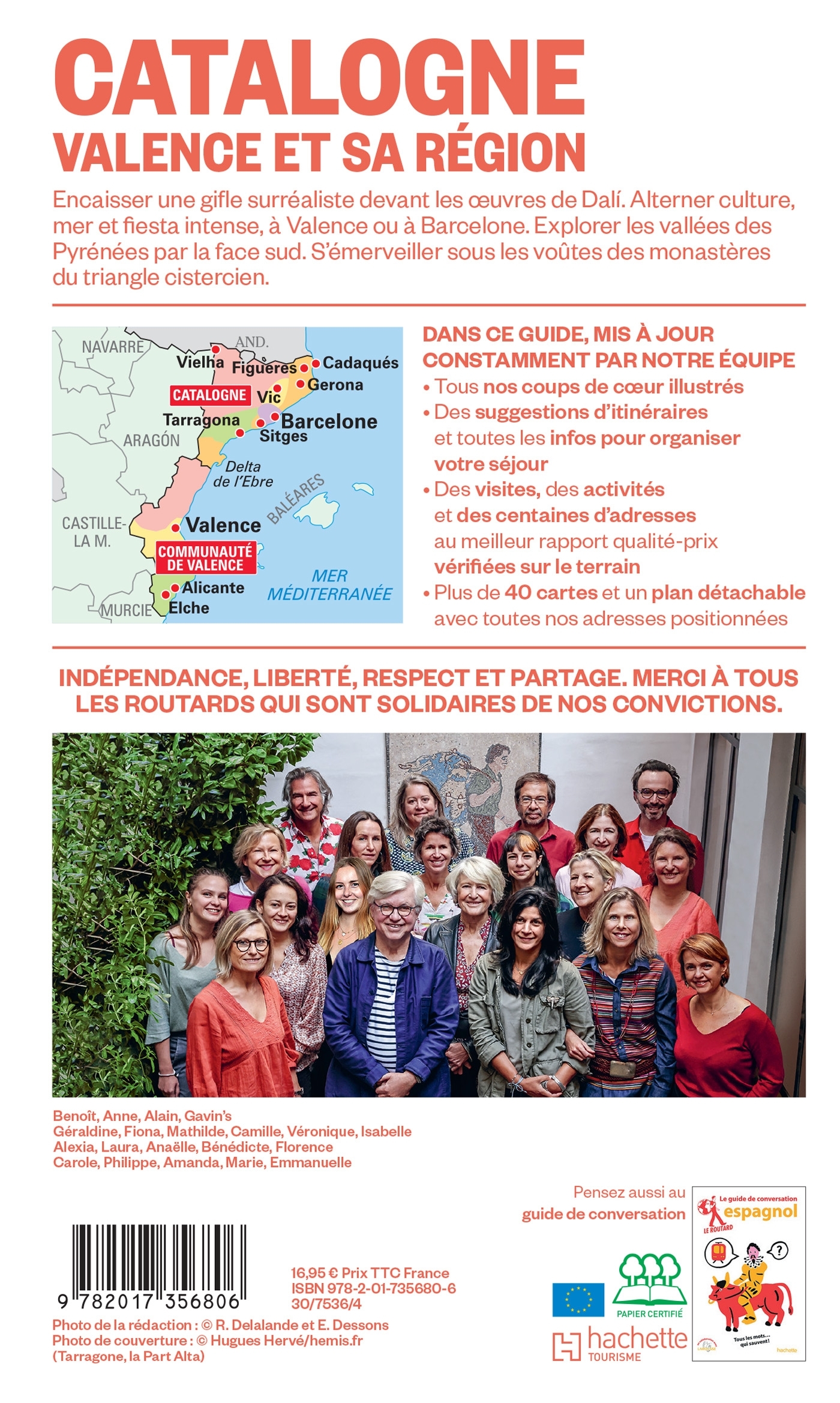 Guide du Routard Catalogne Valence et sa région 2026/27 -   - HACHETTE TOURI